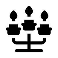 candle holder icon for your website, mobile, presentation, and logo design. vector