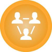 Connected Users Vector Icon