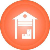 Warehouse Vector Icon