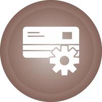 Payment Setting Vector Icon