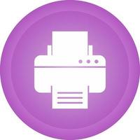 Printer Vector Icon