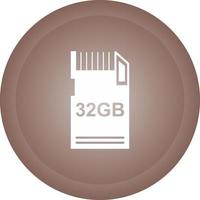 Data Storage Vector Icon