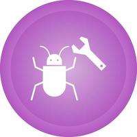 Bug Fixing Vector Icon