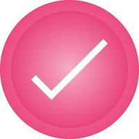 Tick Vector Icon