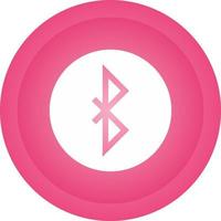 icono de vector de bluetooth