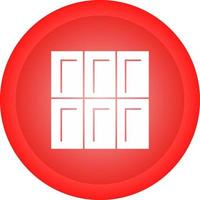 Chocolate biscuit Vector Icon