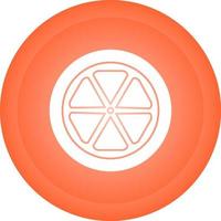 Orange slice Vector Icon