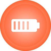 Full Battery Vector Icon