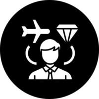 Jet Set Lifestyle Vector Icon Style