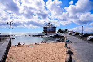 Scenic coastal view photo