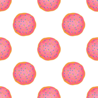 Pattern homemade cookie different taste in pastry biscuit png