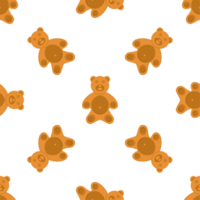 Pattern homemade cookie different taste in pastry biscuit png