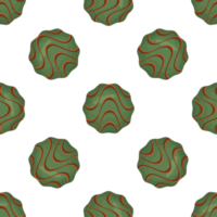 Pattern homemade cookie different taste in pastry biscuit png