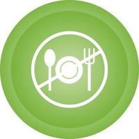 Fasting Vector Icon