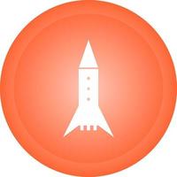Space Rocket Vector Icon