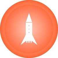 Space Rocket Vector Icon