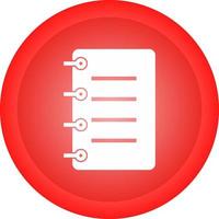 Diary Vector Icon