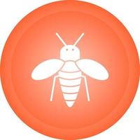 icono de vector de abeja