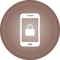 Locked Phone Vector Icon