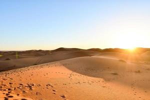 Scenic desert landscape photo