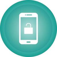 Unlocked Phone Vector Icon