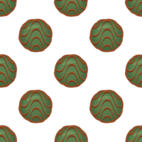 Pattern homemade cookie different taste in pastry biscuit png