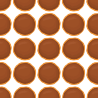 Pattern homemade cookie different taste in pastry biscuit png