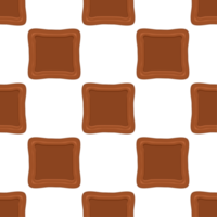 Pattern homemade cookie different taste in pastry biscuit png