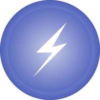 Lightening Vector Icon