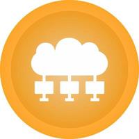 Cloud Computing Vector Icon