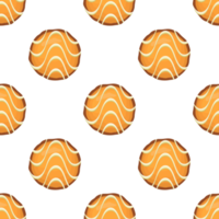 Pattern homemade cookie different taste in pastry biscuit png