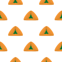 Pattern homemade cookie different taste in pastry biscuit png