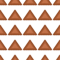 Pattern homemade cookie different taste in pastry biscuit png