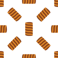 Pattern homemade cookie different taste in pastry biscuit png