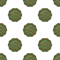 Pattern homemade cookie different taste in pastry biscuit png