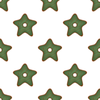 Pattern homemade cookie different taste in pastry biscuit png