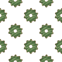 Pattern homemade cookie different taste in pastry biscuit png