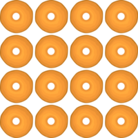 Pattern homemade cookie different taste in pastry biscuit png