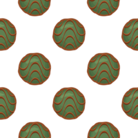 Pattern homemade cookie different taste in pastry biscuit png