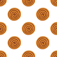 Pattern homemade cookie different taste in pastry biscuit png