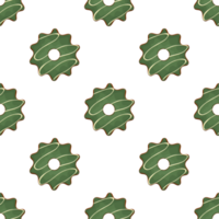 Pattern homemade cookie different taste in pastry biscuit png