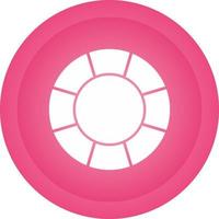 Life Saving Tube Vector Icon