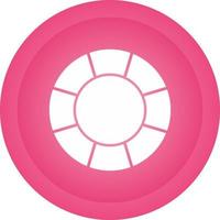 Life Saving Tube Vector Icon