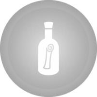 Scroll in Bottle Vector Icon