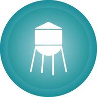 Water Tower Vector Icon