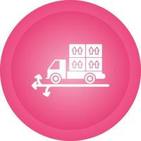 Multiple Delivery Points Vector Icon