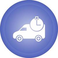 Time Based Delivery Vector Icon