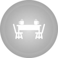 Dining Table Vector Icon