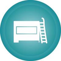 Bunk bed Vector Icon