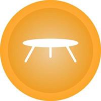 Small Table Vector Icon